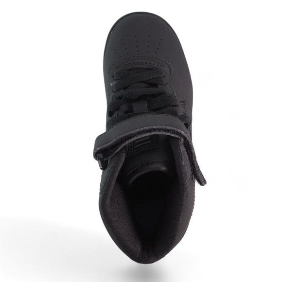 Fila Vulc 13 Mid Basketball Sneakers "Triple Black" 3CM00175-001 Youth 12 - Picture 9 of 11